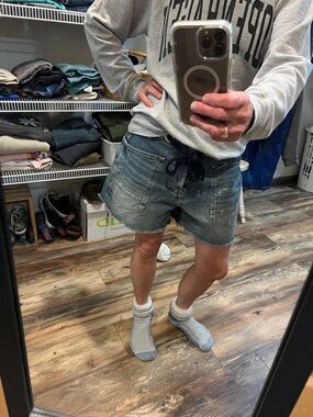 Free People denim shorts in very good condition.